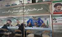 برپایی میز خدمت بیمارستان زعیم در شهرستان پاکدشت